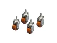 Rittal Transport Castors - Steckgehäuse-Rollensatz 7000672