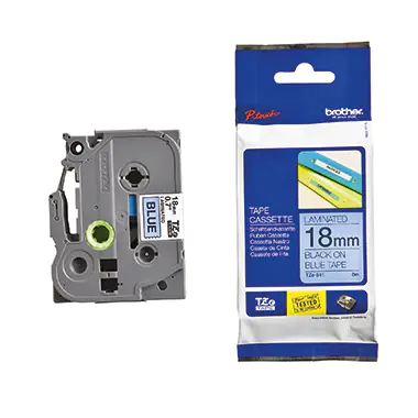 Brother TZe-541 - Selbstklebend - Schwarz auf Blau - Rolle (1,8 cm x 8 m) 1 Kassette(n) laminiertes Band - für Brother PT-P750, P950; P-Touch PT-D800, P900, P950; P-Touch Cube Plus PT-P710 Brother TZe-541 - Selbstklebend - Schwarz auf Blau - Rolle (1,8 cm x 8 m) 1 Kassette(n) laminiertes Band - für Brother PT-P750, P950; P-Touch PT-D800, P900, P950; P-Touch Cube Plus PT-P710