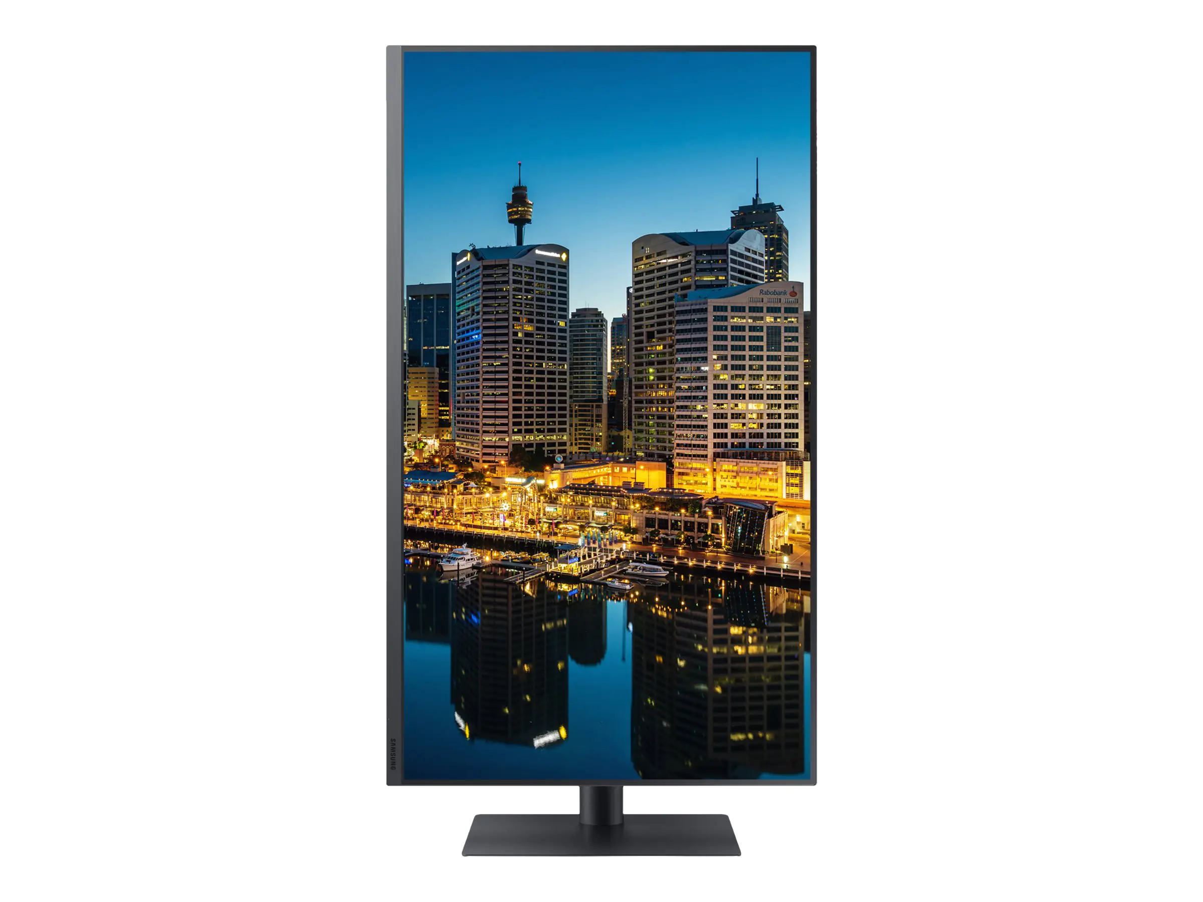 Samsung F32TU870VR - TU87F Series - LED-Monitor - 80 cm (31.5") (32" sichtbar) - 3840 x 2160 4K @ 60 Hz - VA - 250 cd/m² - 2500:1 - HDR10 - 8 ms - 2xThunderbolt 3, HDMI, DisplayPort - dunkelgrau/blau