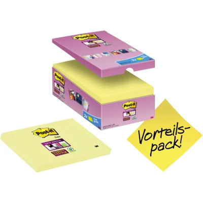 Post-it Haftnotiz 65516SYP 76x127mm gelb 14+2St. Post-it Haftnotiz 65516SYP 76x127mm gelb 14+2St.