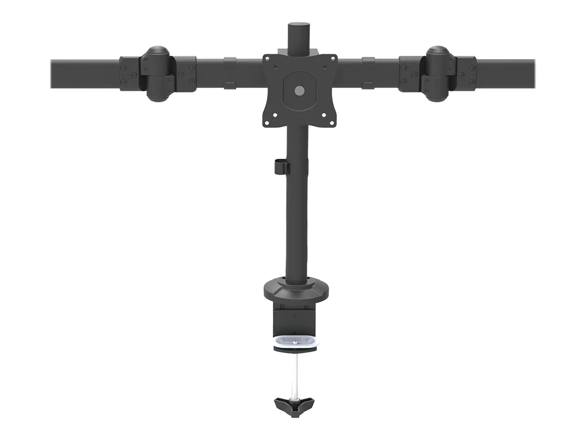 StarTech Dreifach Monitorarm für Surround Setup - Unterstützt 3 monitore bis zu 24" - Werkzeuglose Höhenverstellung - Verstellbarer Arm - für 3 Monitore - massiver Stahl - Bildschirmgröße: 33-61 cm (13"-24") - für P/N: DK30CH2DPPD, USB3DOCKH2DP
