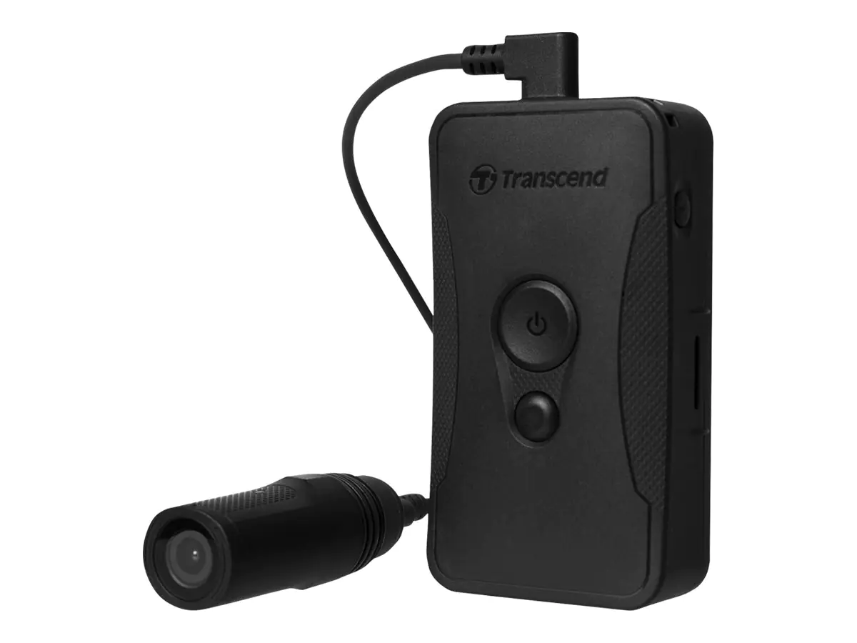 Transcend DrivePro BODY60 - Camcorder - 1080p / 30 BpS - Flash 64 GB - interner Flash-Speicher - Wireless LAN, Bluetooth
