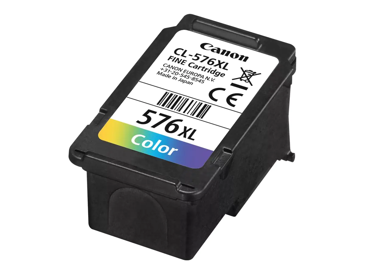 Canon CL-576XL - 12.6 ml - Hohe Ergiebigkeit - Farbe (Cyan, Magenta, Gelb) - original - Tintenpatrone - für PIXMA TR4750i, TR4751i, TS3550i, TS3551i