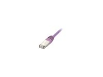 equip - Patch-Kabel - RJ-45 (M) zu RJ-45 (M) - 3 m - SSTP-Kabel - CAT 6 - halogenfrei, geformt, verseilt - lila