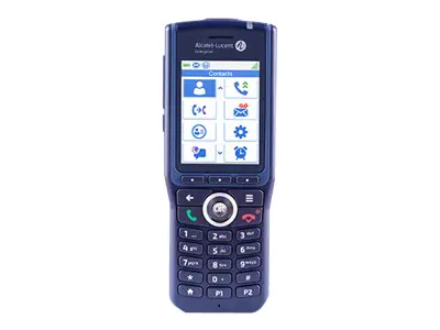 Alcatel-Lucent 8244 - Schnurloses Digitaltelefon - mit Bluetooth-Schnittstelle - IP-DECT\GAP - Blau