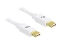 Delock DisplayPort-Kabel Mini-DisplayPort (M) Mini-DisplayPort (M) 82794 1 m Weiß