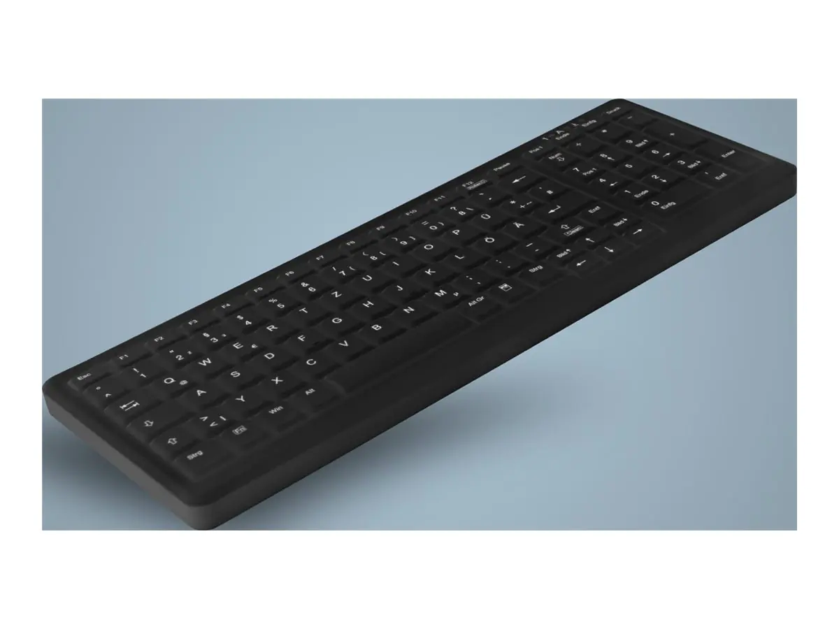 Cherry Active Key MedicalKey AK-C7000 - Tastatur - desinfizierbar, kompakt, hygienisch, mit Ziffern