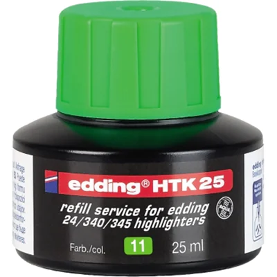 edding Nachfülltusche HTK25 4-HTK25011 25ml hellgrün edding Nachfülltusche HTK25 4-HTK25011 25ml hellgrün