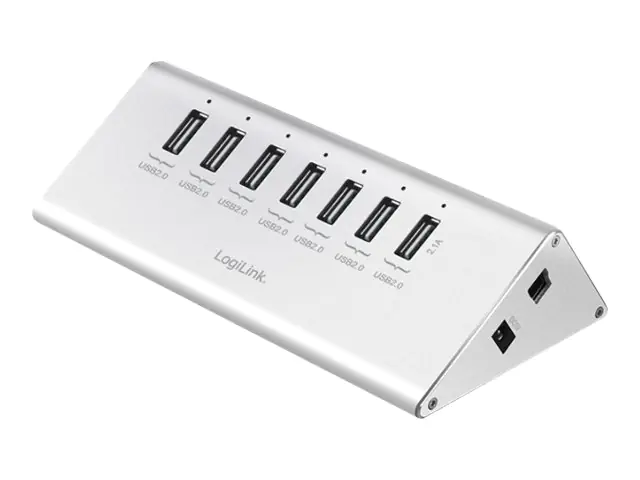 LogiLink - Hub - 7 x USB 2.0 - Desktop