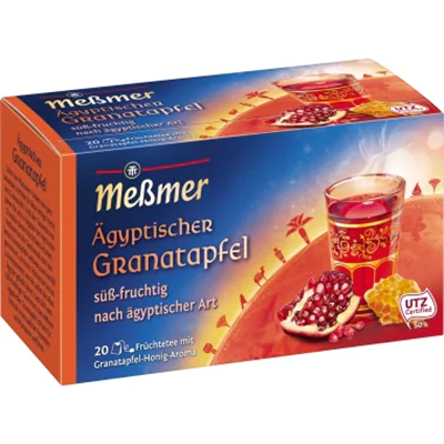 Meßmer Tee Ägyptischer Granatapfel 105686 20 St./Pack. Meßmer Tee Ägyptischer Granatapfel 105686 20 St./Pack.