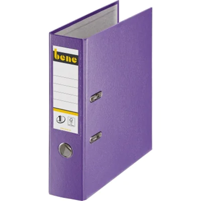 Bene Ordner 291400 VI DIN A4 80mm PP violett Bene Ordner 291400 VI DIN A4 80mm PP violett