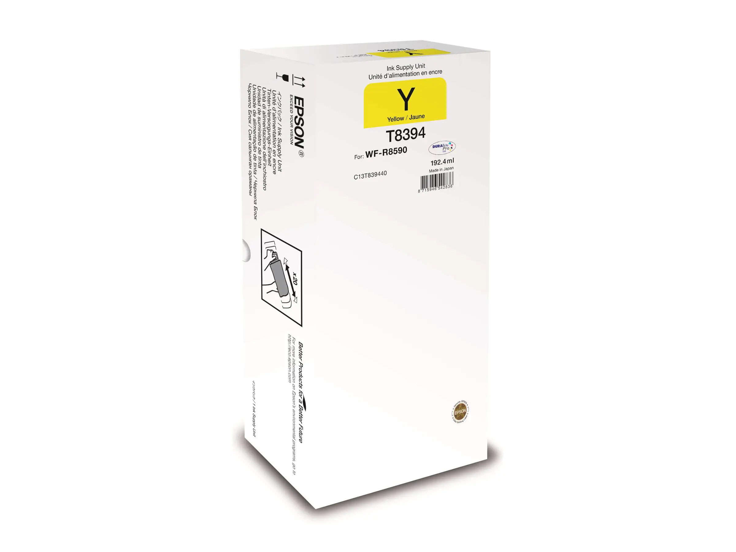 Epson T8394 - XL - Gelb - original - Tinten-Packung C13T83944N