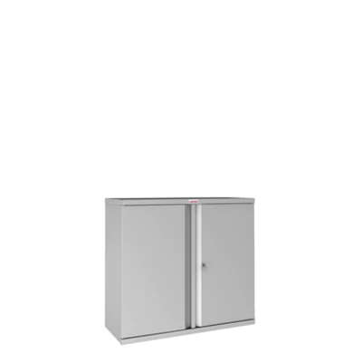 Phoenix Flügeltürenschrank 915 x 830 x 370 mm (B x H x T) 1 Fachboden Stahl, pulverbeschichtet Farbe: grau