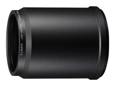Panasonic DMW-LA8GU - Objektivadapter - für Panasonic DMW-LC55, DMW-LT55; Lumix DC-FZ85, DMC-FZ70, DMC-FZ72, DMC-FZ82