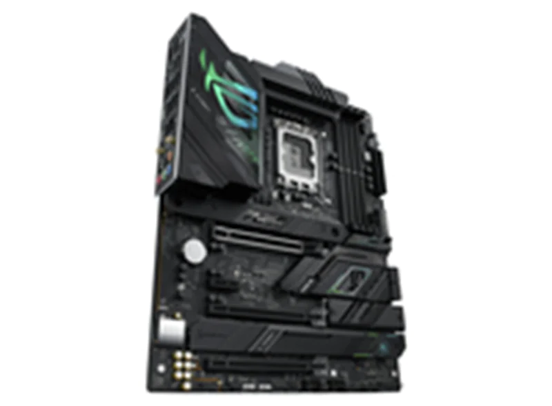 ASUS ROG Strix Z790-F Gaming WiFi - Motherboard - ATX - LGA1700-Sockel - Z790 Chipsatz - USB-C 3.2 Gen 2x2, USB-C 3.2 Gen2, USB 3.2 Gen 1, USB 3.2 Gen 2 - 2.5 Gigabit LAN, Wi-Fi 6, Bluetooth - Onboard-Grafik (CPU erforderlich) - HD Audio (8-Kanal)
