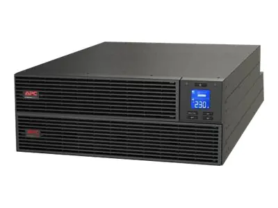 APC Easy UPS SRV SRV6KRILRK - USV (Rack - einbaufähig) - Wechselstrom 220-240 V - 6000 Watt - 6000 VA - 1-phasig - USB, RS-232 - Ausgangsanschlüsse: 1 - 2U - mit Rail Kit, External Battery Pack