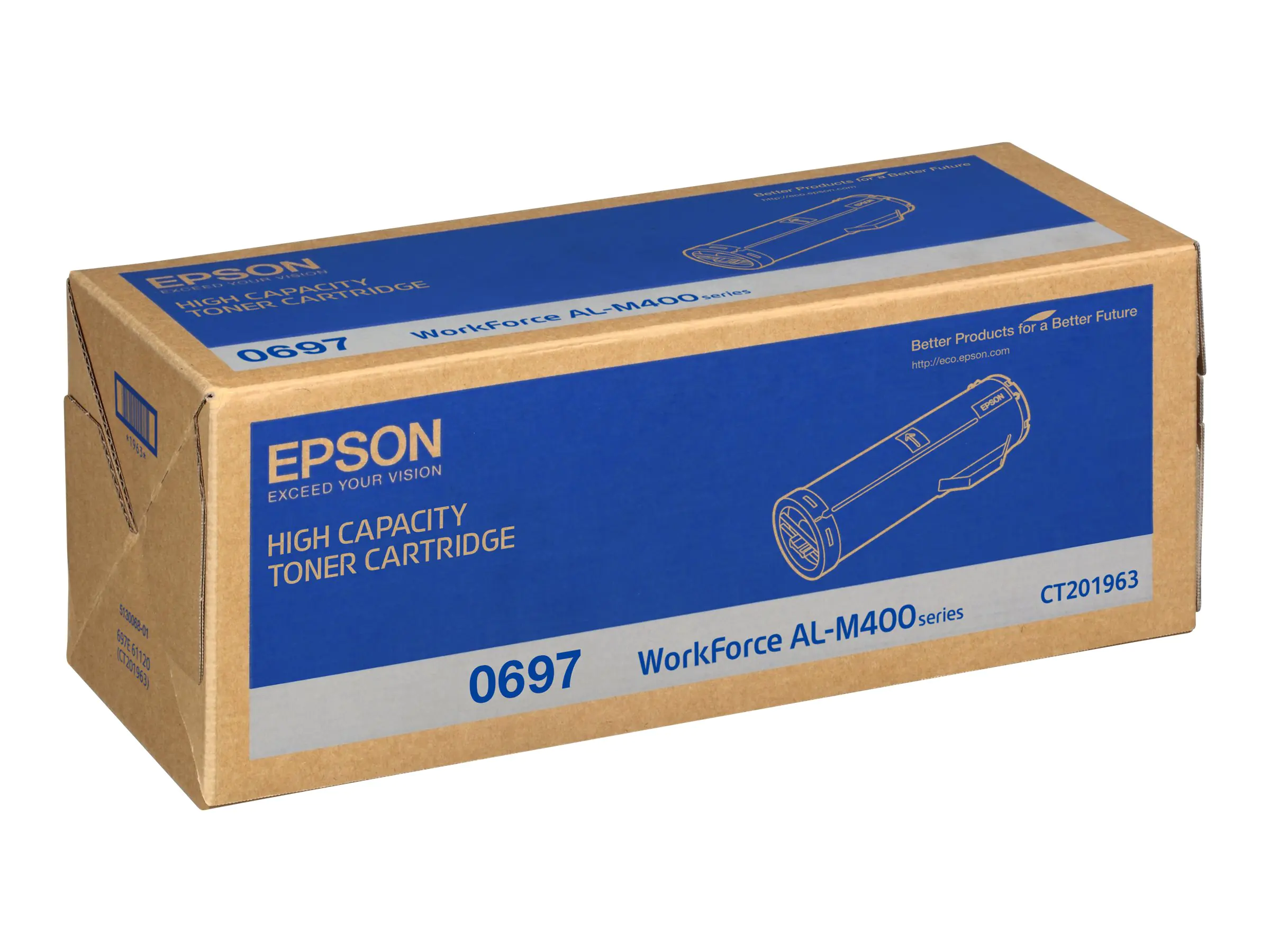 Epson Mit hoher Kapazität - Schwarz - original C13S050697