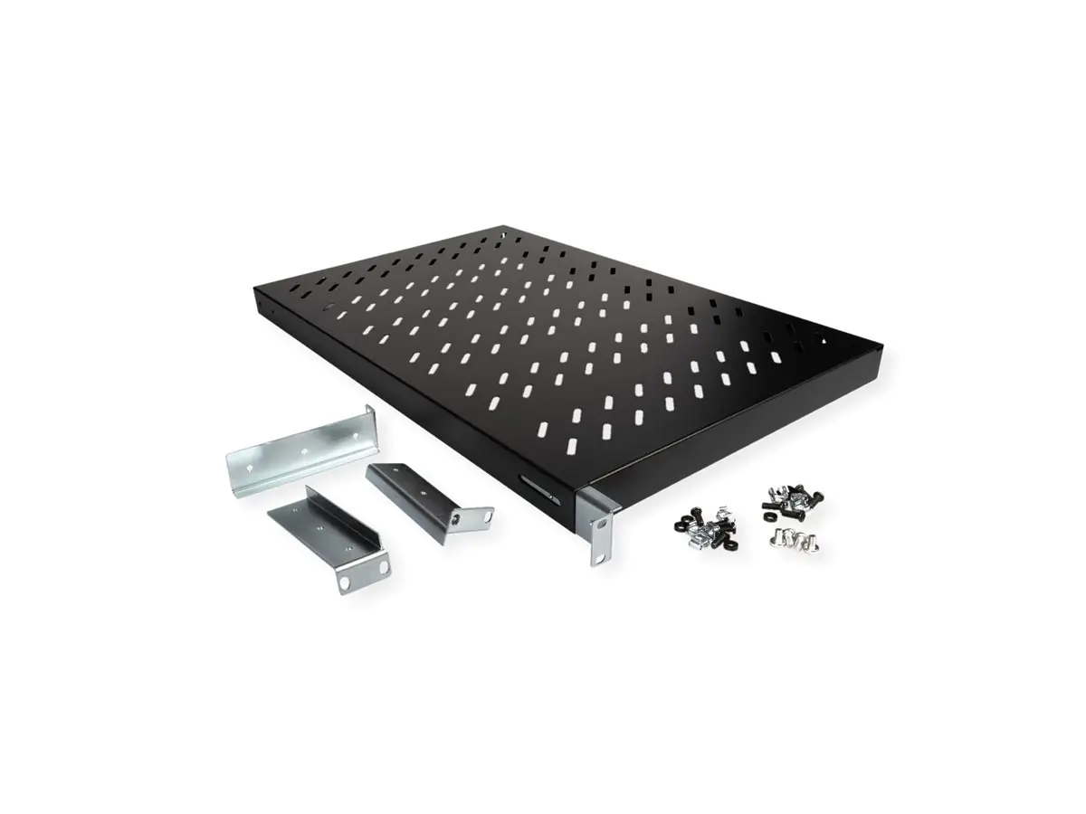 ROLINE 19 Zoll Fachboden 1 HE 700 T 50 kg schwarz