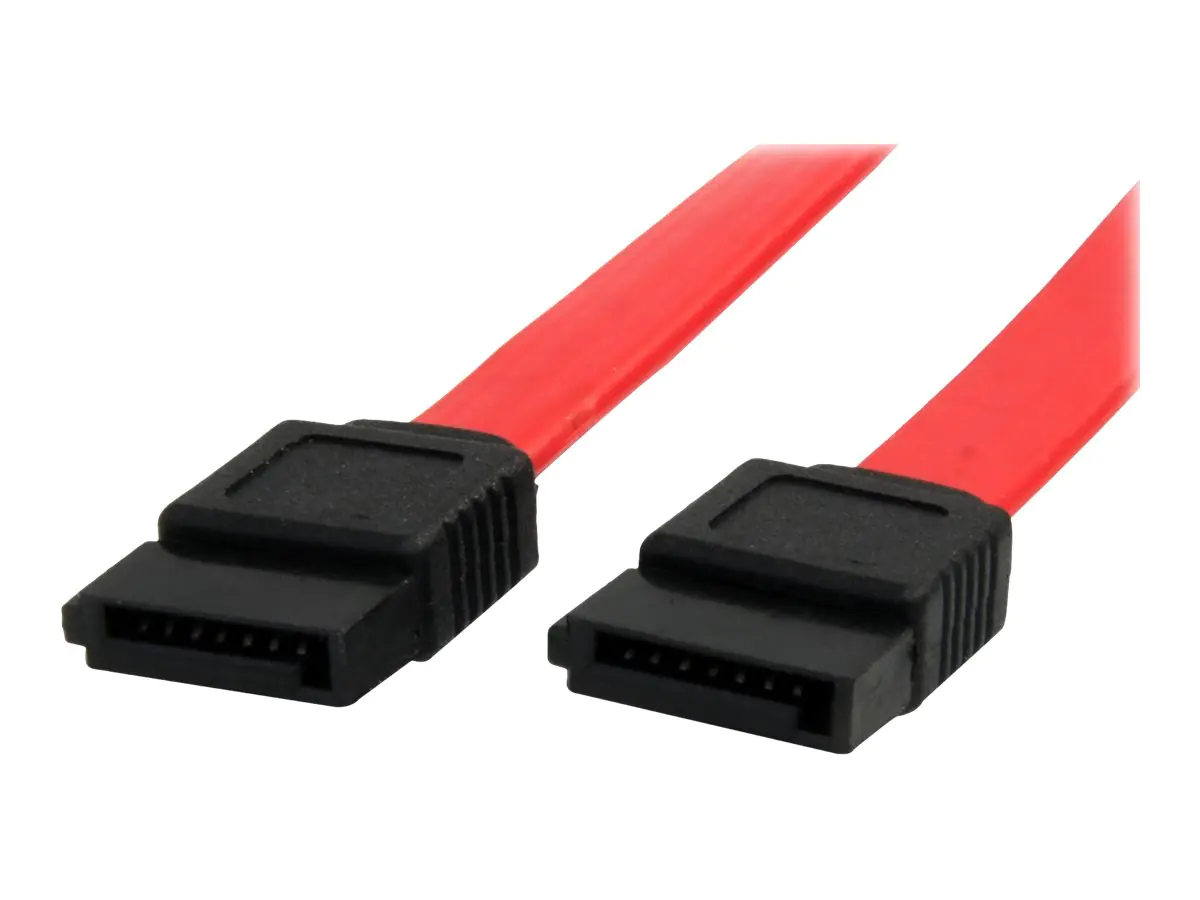 StarTech 45cm SATA Kabel - internes 7pin S-ATA Datenkabel -Serial ATA Anschlusskabel - Rot - SATA-Kabel - SATA (W) zu SATA (W) - 45.8 cm - für P/N: 10P6G-PCIE-SATA-CARD, 2P6G-PCIE-SATA-CARD, 4P6G-PCIE-SATA-CARD, 6P6G-PCIE-SATA-CARD