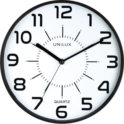 UNILUX Wanduhr POP BLACK 400094281 +Batterien schwarz UNILUX Wanduhr POP BLACK 400094281 +Batterien schwarz