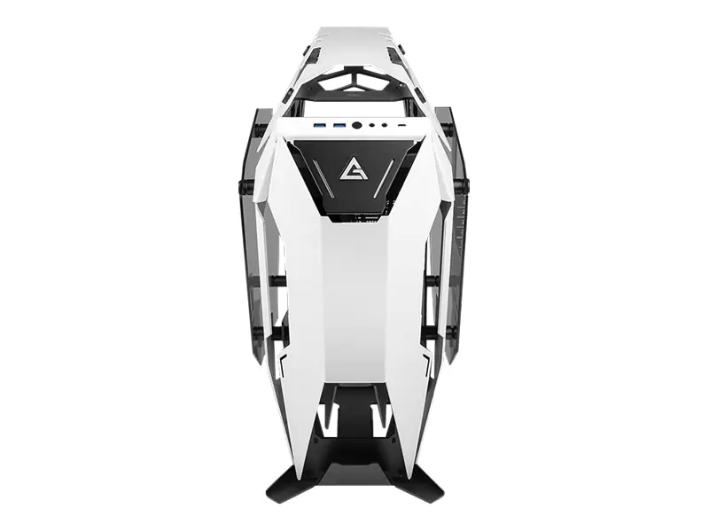 Antec Torque - Tower - ATX - Seitenteil mit Fenster (gehärtetes Glas) - keine Spannungsversorgung (ATX) - Schwarz / Weiß - USB/Audio