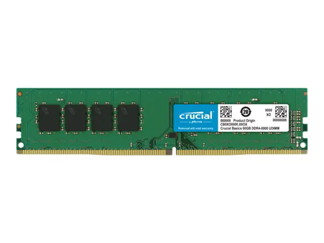 Crucial Basics - DDR4 - Modul - 8 GB - DIMM 288-PIN - 3200 MHz / PC4-25600 - CL22 - 1.2 V - ungepuffert