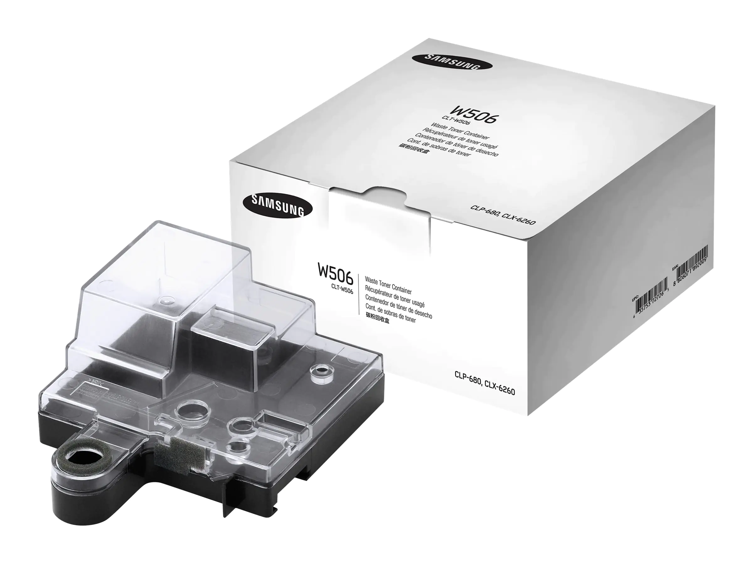 Samsung CLT-W506 - Schwarz, Gelb, Cyan, Magenta - Tonersammler - für Samsung CLP-680, CLX-6260; ProXpress SL-C4010, SL-C4062