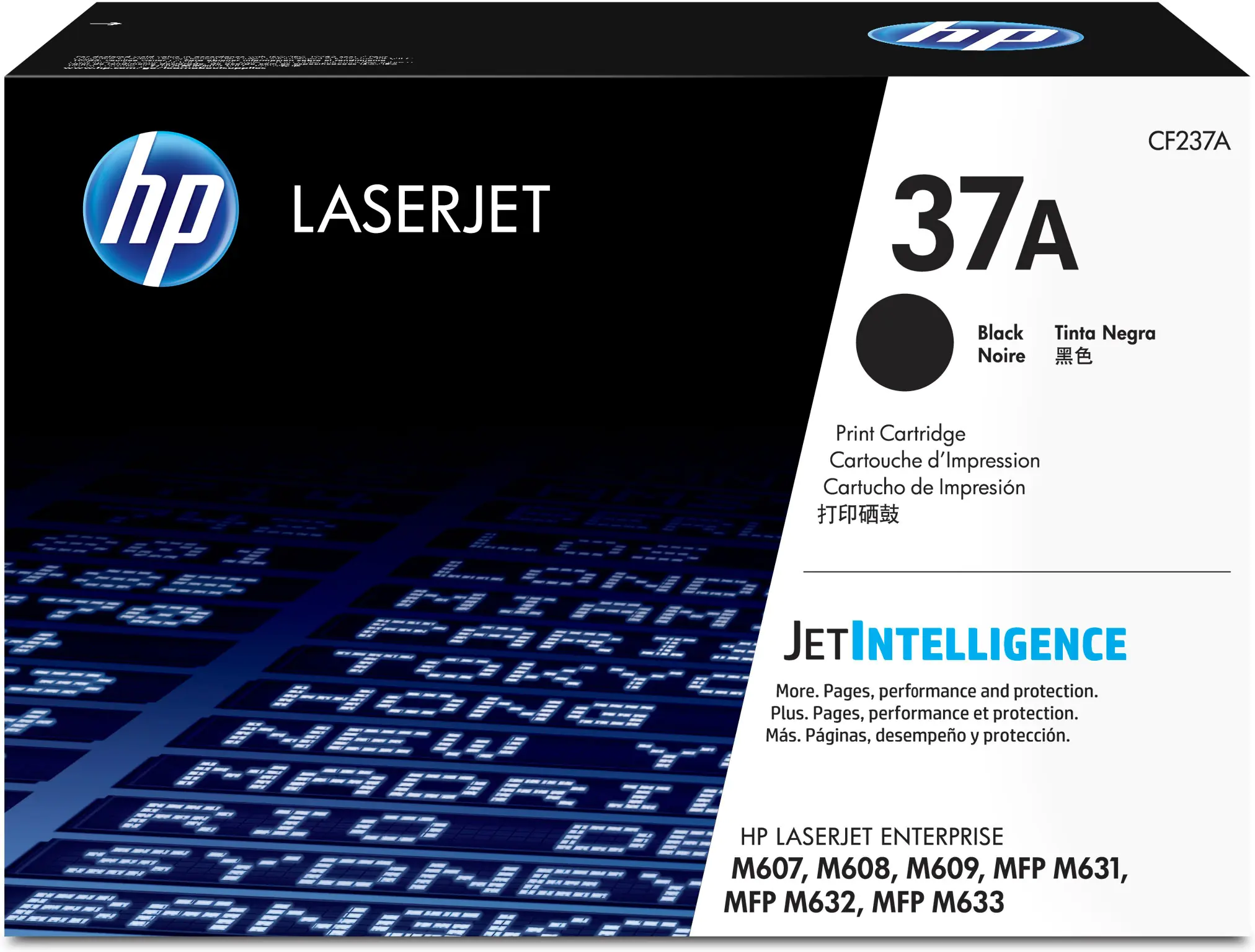 HP 37A - Schwarz - Original - LaserJet - Tonerpatrone (CF237A) - für LaserJet Enterprise M607, M608, M609, MFP M633; LaserJet Enterprise Flow MFP M633 HP 37A - Schwarz - Original - LaserJet - Tonerpatrone (CF237A) - für LaserJet Enterprise M607, M608, M609, MFP M633; LaserJet Enterprise Flow MFP M633