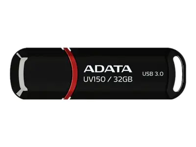 ADATA DashDrive UV150 - USB-Flash-Laufwerk - 32 GB - USB 3.0 - Schwarz