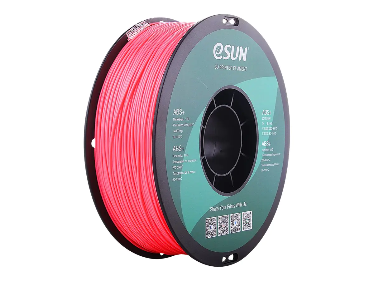 Esun - Pink - 1 kg - vakuumversiegelter Beutel - ABS+ filament (3D) Esun - Pink - 1 kg - vakuumversiegelter Beutel - ABS+ filament (3D)