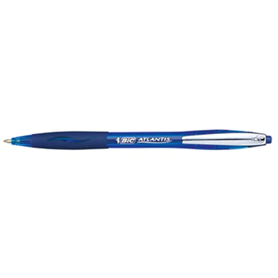BIC 902132, Clip, Clip-on-Einziehkugelschreiber, Nachfüllbar, Blau, 12 Stück(e)