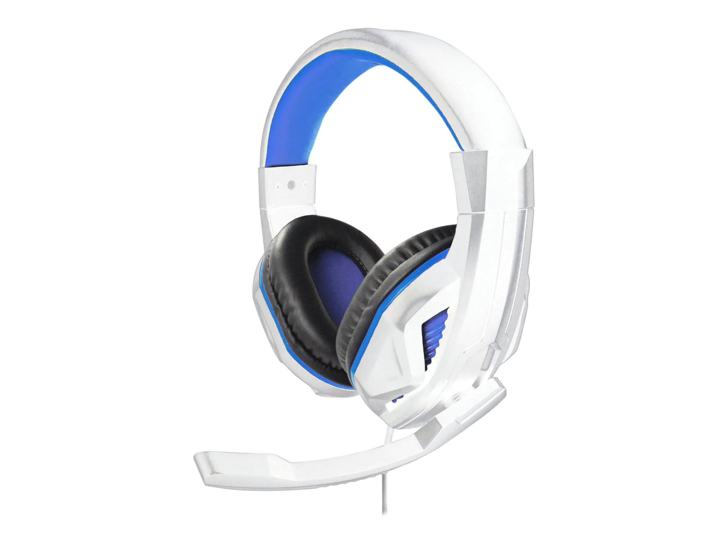 Steelplay HP-44 - Headset - ohrumschließend - kabelgebunden - 3,5 mm Stecker - weiß, Blau