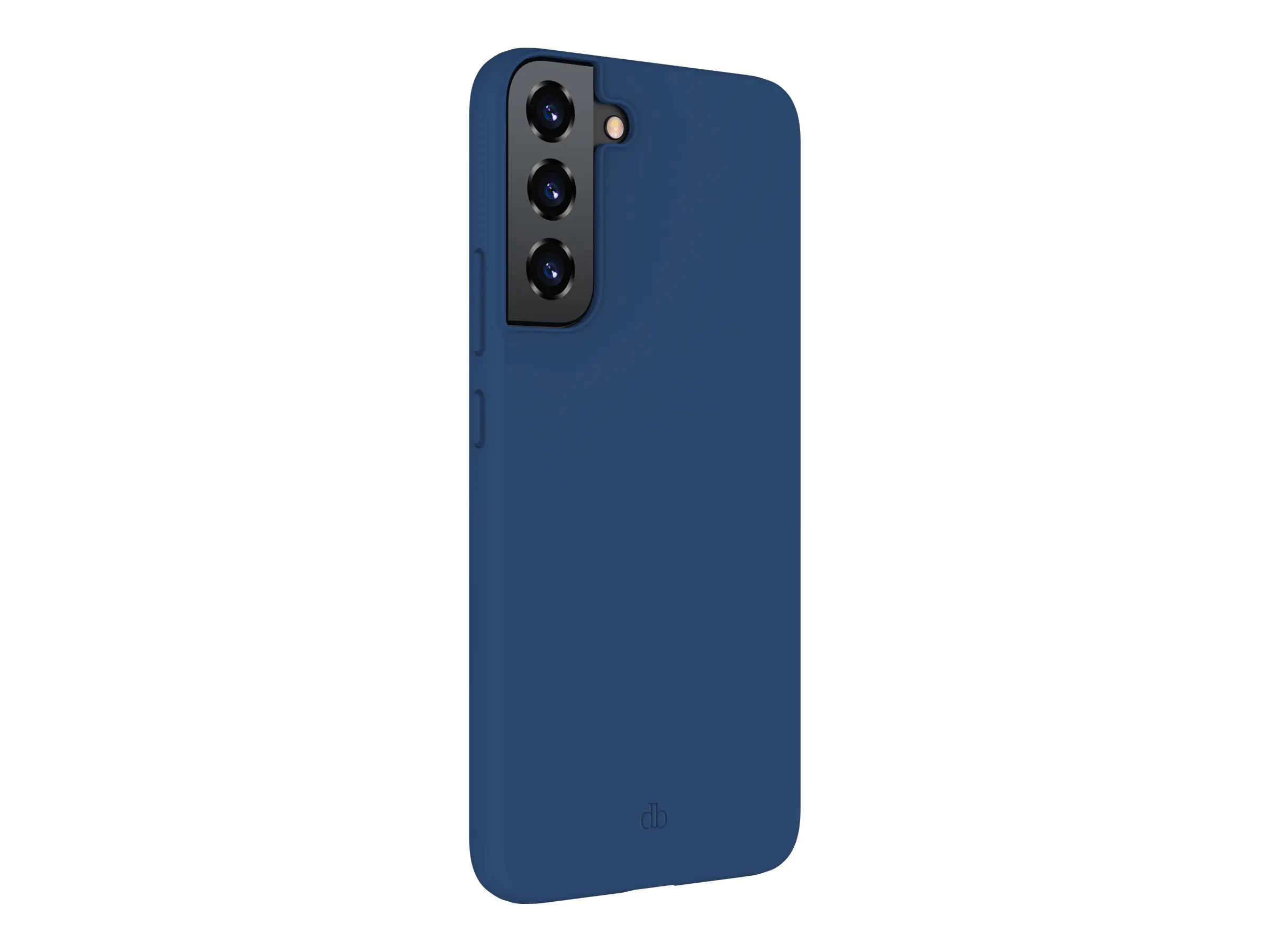 dbramante1928 Costa Rica - Hintere Abdeckung für Mobiltelefon - Silikon, recycelter Kunststoff - Pazifikblau - für Samsung Galaxy S22