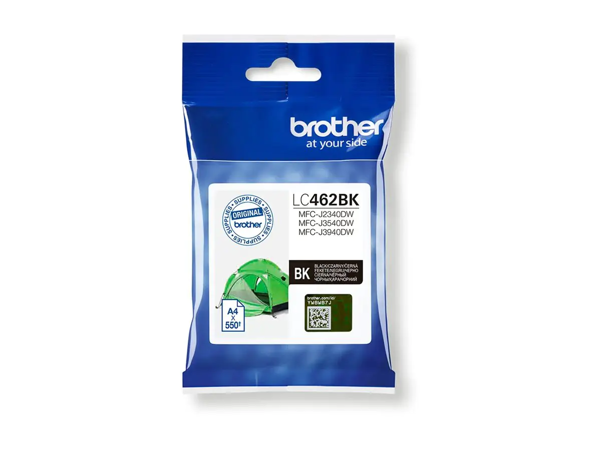 Brother LC462BK - Schwarz - original - Tintenpatrone - für Brother MFC-J2340DW, MFC-J3540DW, MFC-J3940DW