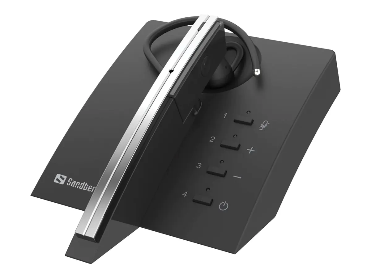 Sandberg Bluetooth Earset Business Pro - Ohrhörer mit Mikrofon - Ohrstöpsel - über dem Ohr angebracht - Bluetooth - kabellos