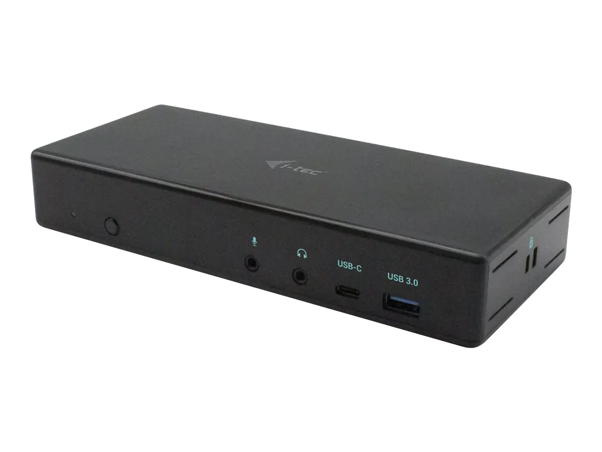 i-Tec USB-C Quattro Display Docking Station with Power Delivery - Dockingstation - USB-C / Thunderbolt 3 - 2 x HDMI, 2 x DP - 1GbE - mit i-Tec Universalladegerät 112 W i-Tec USB-C Quattro Display Docking Station with Power Delivery - Dockingstation - USB-C / Thunderbolt 3 - 2 x HDMI, 2 x DP - 1GbE - mit i-Tec Universalladegerät 112 W