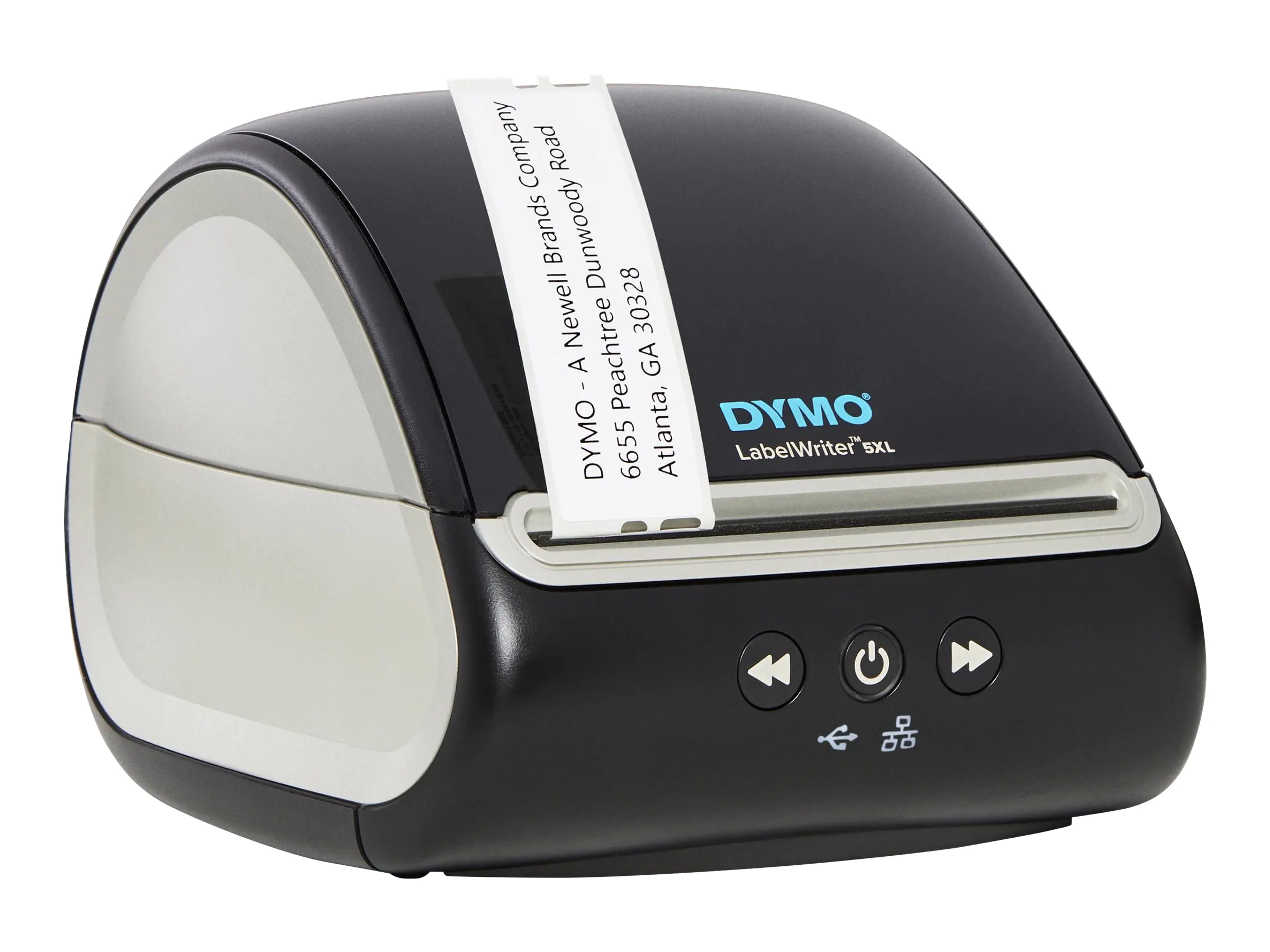 DYMO LabelWriter 5XL - Etikettendrucker - Thermodirekt - Rolle (11,5 cm) - 300 dpi - bis zu 53 Etiketten/Min. - USB 2.0, LAN DYMO LabelWriter 5XL - Etikettendrucker - Thermodirekt - Rolle (11,5 cm) - 300 dpi - bis zu 53 Etiketten/Min. - USB 2.0, LAN