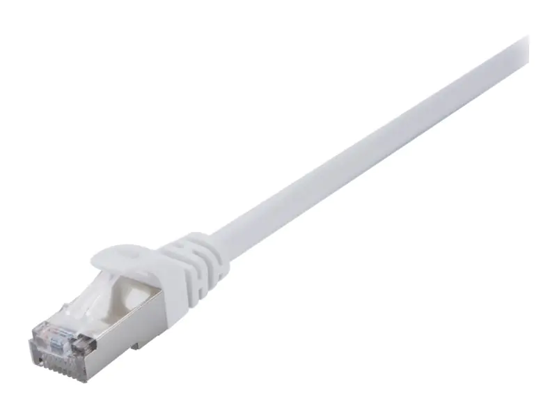 V7 - Patch-Kabel - RJ-45 (M) zu RJ-45 (M) - 1 m - SFTP - CAT 7 - halogenfrei, ohne Haken - Blau