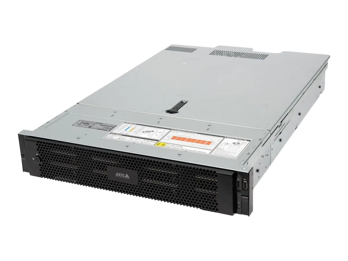 AXIS Camera Station S1296 - Server - Rack-Montage - 2U - 1 x Xeon Silver - RAM 32 GB - Hot-Swap - HDD 8 x 12 TB, SSD 240 GB - 1GbE, 10GbE - Win 10 IoT Enterprise 2021 LTSC - Monitor: keiner