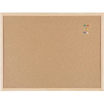 Bi-office Pinnwand Basic Maße der Oberfläche: 60 x 45 cm (B x H) Schrauben, Dübel Kork Material des Rahmens: Kiefernholz braun Bi-office Pinnwand Basic Maße der Oberfläche: 60 x 45 cm (B x H) Schrauben, Dübel Kork Material des Rahmens: Kiefernholz braun