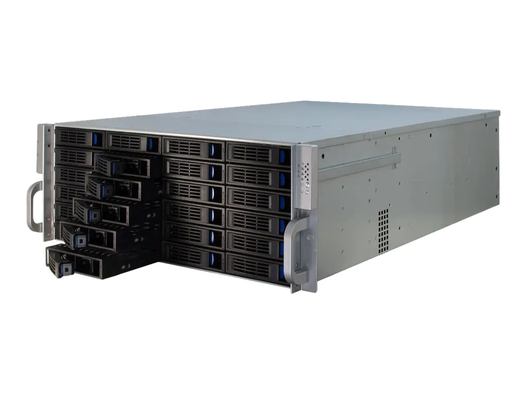 Inter-Tech IPC 4U-4424 - Rack-Montage - 4U - E-ATX - keine Spannungsversorgung (ATX12V / EPS12V) - USB