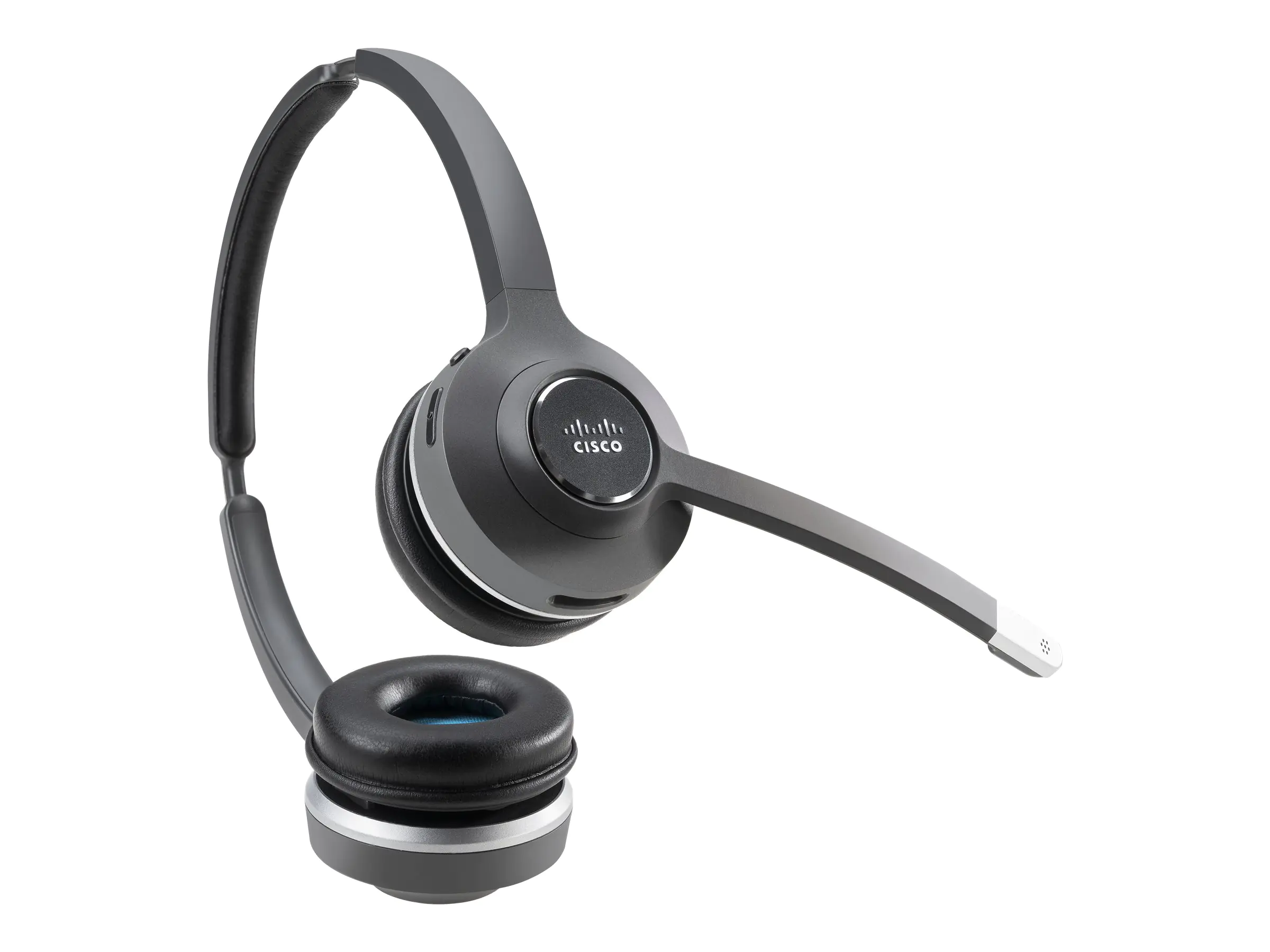 Cisco 562 Wireless Dual - Headset - On-Ear - DECT 6.0 - kabellos - mit Multibase Station
