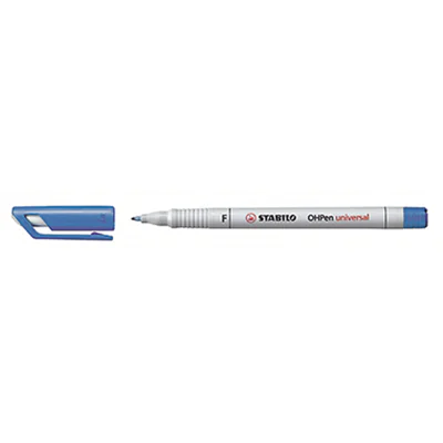 STABILO OHPen universal Folienstifte blau 0.7 mm non-permanent 10 St. 852/41