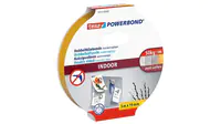Tesa Powerbond Indoor - Doppelseitiges Klebeband - 19 mm x 5 m