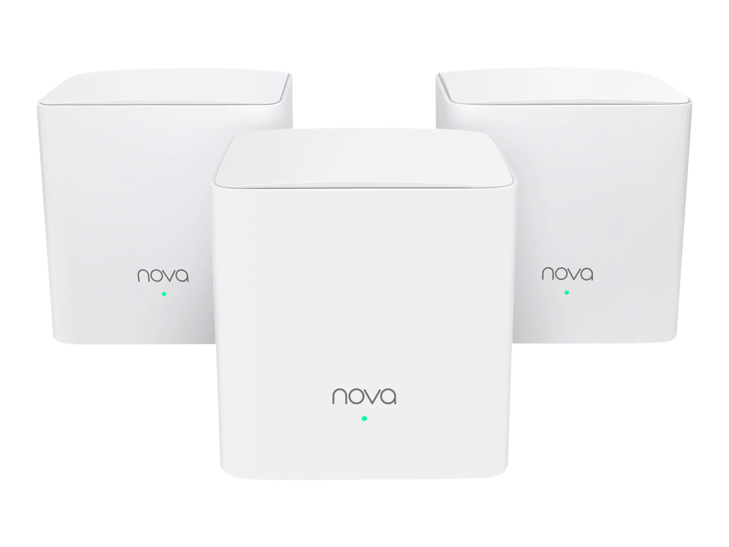 Tenda Nova MW5C - WLAN-System - (2 Router) - bis zu 232 m² - Netz 1GbE - Wi-Fi 5 - Dual-Band