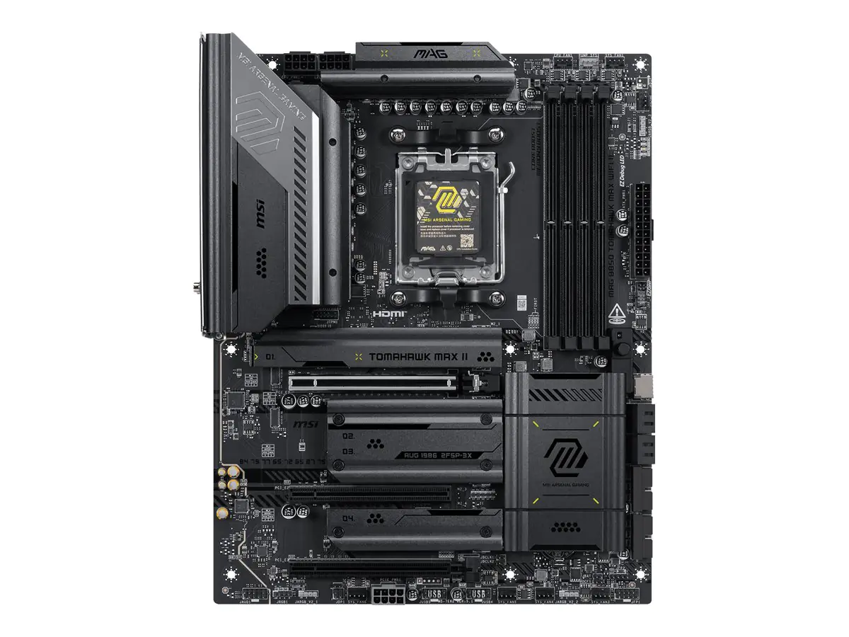 MSI MAG B850 TOMAHAWK MAX WIFI II - Motherboard - ATX - Socket AM5 - AMD B850 Chipsatz - USB-C 3.2