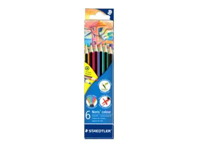 STAEDTLER Farbstift Noris colour 185C6 f. sortiert 6 St./Pack