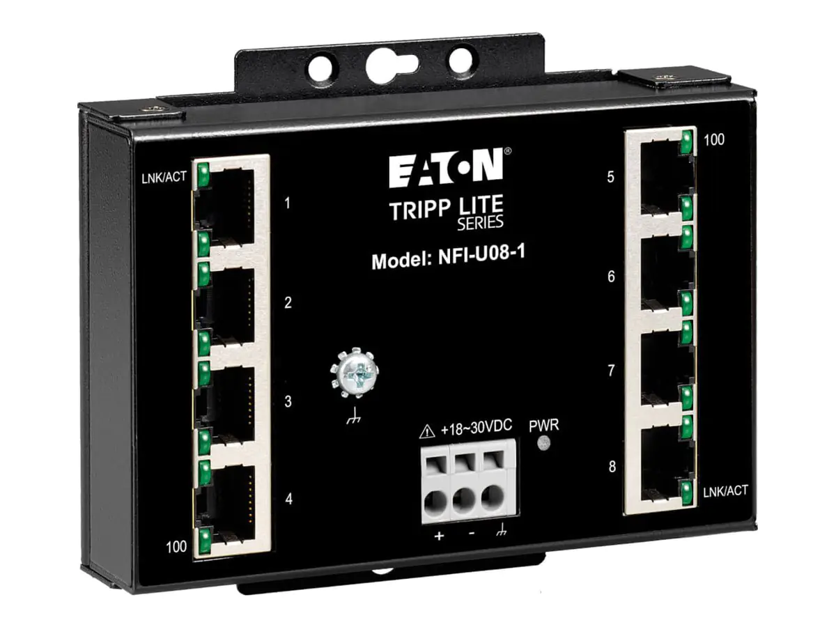 Eaton Tripp Lite series Industrial Ethernet Switch NFI-U08-1