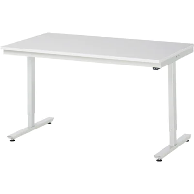 RAU Arbeitstisch Adlatus 150 1.500 x 720-1.120 x 800 mm (B x H x T) lichtgrau