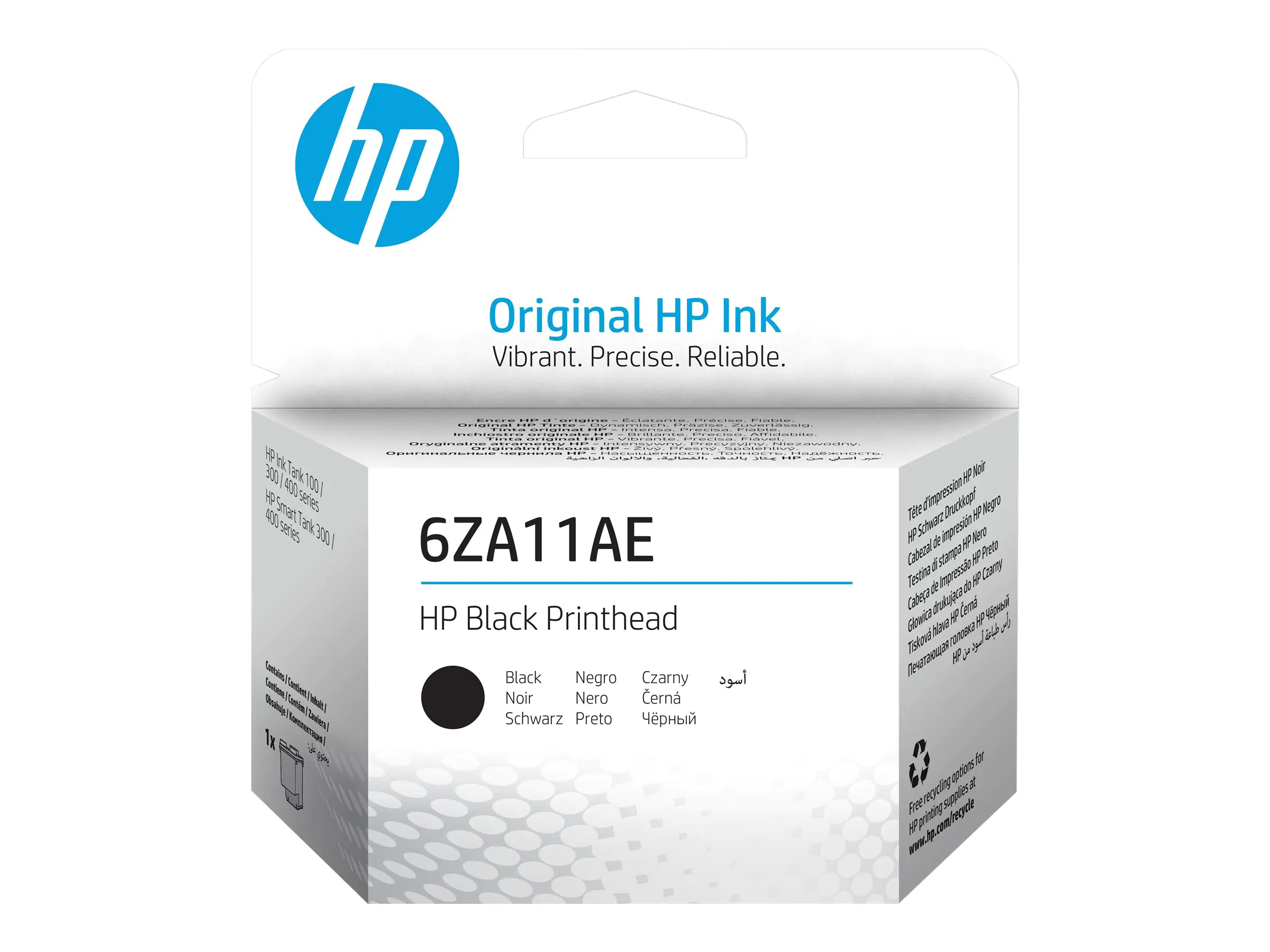 HP Schwarz - Druckkopf - für Ink Tank 11X, 6ZA11AE